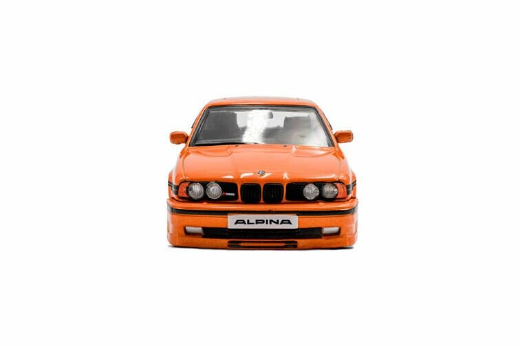 Alpina B10 (E34) Biturbo '94, oranje schaal 1:43 Solido