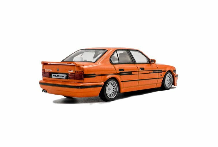 Alpina B10 (E34) Biturbo '94, oranje schaal 1:43 Solido