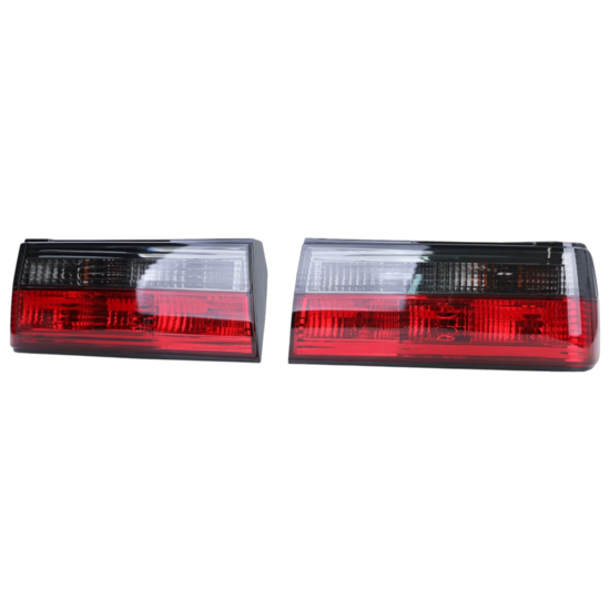 Rood smoke achterlichten passend voor BMW 3 serie E30 type 2