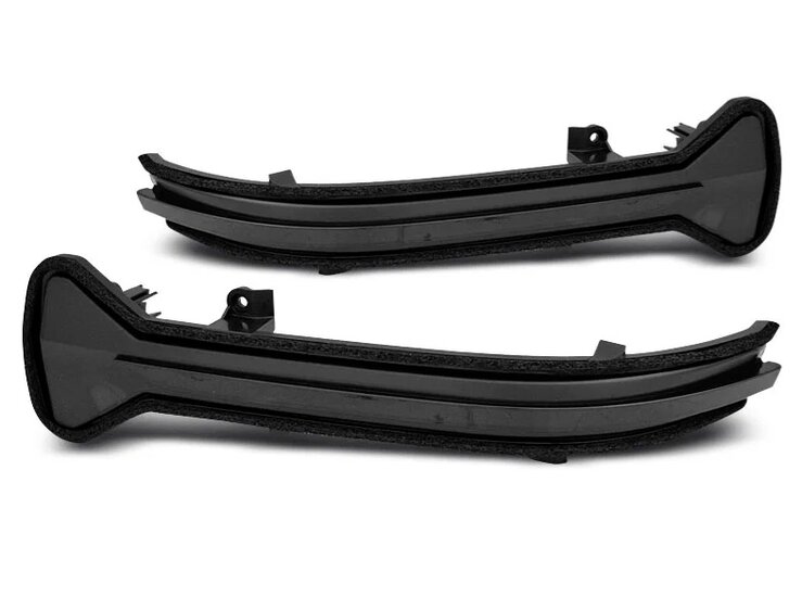 LED smoke zijknipperlichten dynamisch passend voor BMW 5 serie G30 en G31 en BMW 7 serie G11 en G12