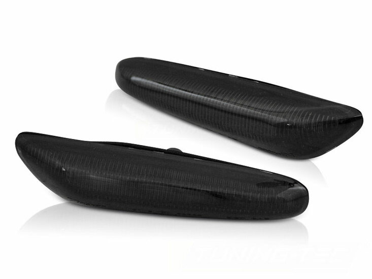 Dynamische LED zijknipperlichten passend voor BMW 1 serie E81, E82, E87 en E88 en BMW 3 serie E46, E90, E91, E92 en E93, 5 serie E60 en E61, X1 E84 en X3 E83