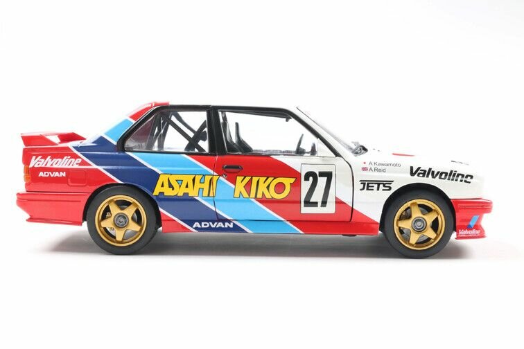 BMW M3 E30 Kawamoto Anthony Reid JTCC schaal 1:18 Solido