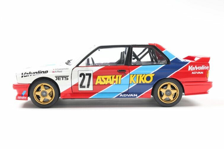 BMW M3 E30 Kawamoto Anthony Reid JTCC schaal 1:18 Solido