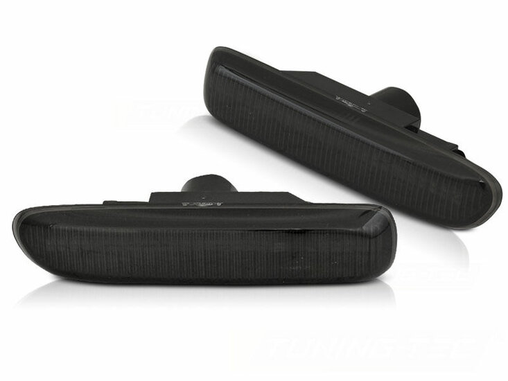 Dynamische smoke LED zijknipperlichten passend voor BMW 3 serie E46 sedan, touring, compact, 