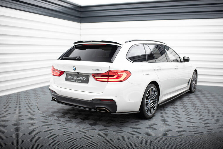 Dakspoiler passend voor BMW 5 serie G31 glanzend zwart Maxton Design