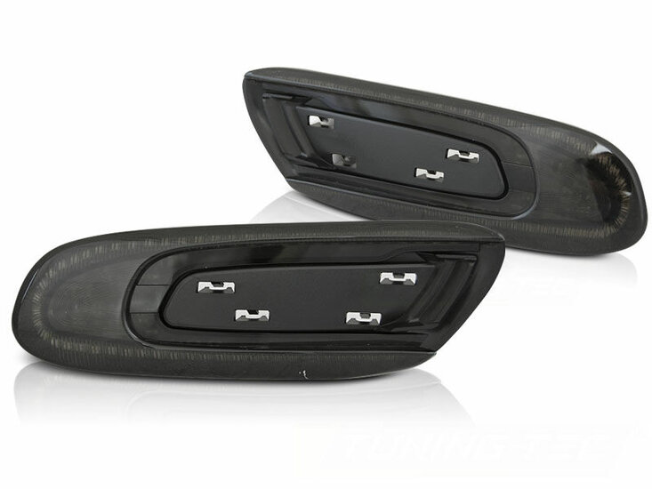 Zijknipperlichten smoke LED passend voor Mini F55, F56 en F57 model 2014  - 2021