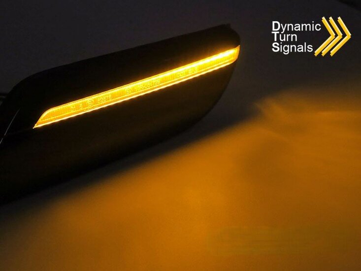 Smoke zijknipperlichten Mini Cooper F55 LCI, F56LCI en F57LCI model vanaf 2021 