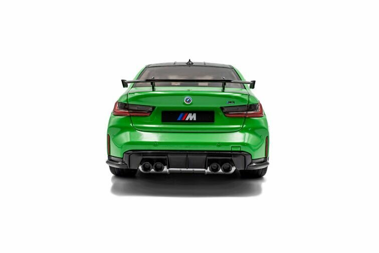 BMW M3 (G80) Performance Parts '24, Groen (Signal Green) Solido schaal 1:18