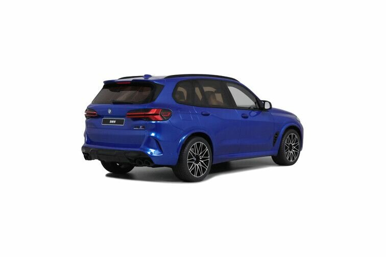 BMW X5 M Competition '23, blauw GT Sprit schaal 1:18 