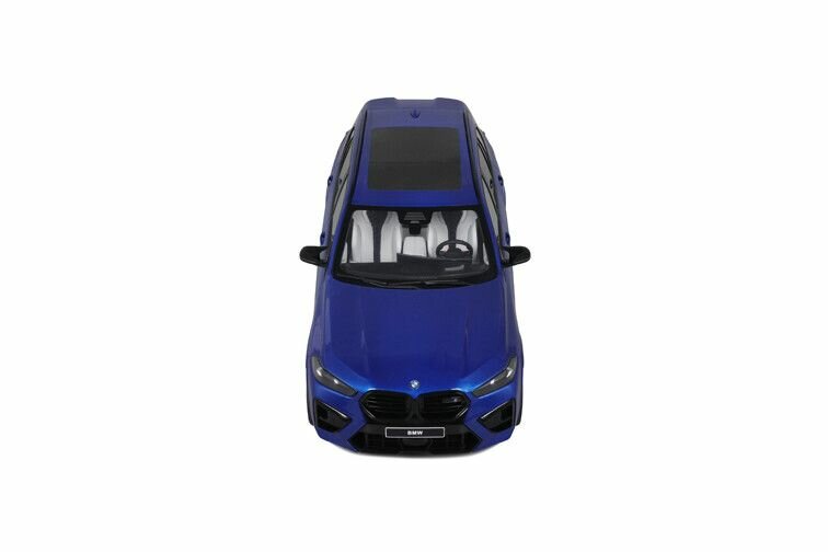BMW X5 M Competition '23, blauw GT Sprit schaal 1:18 