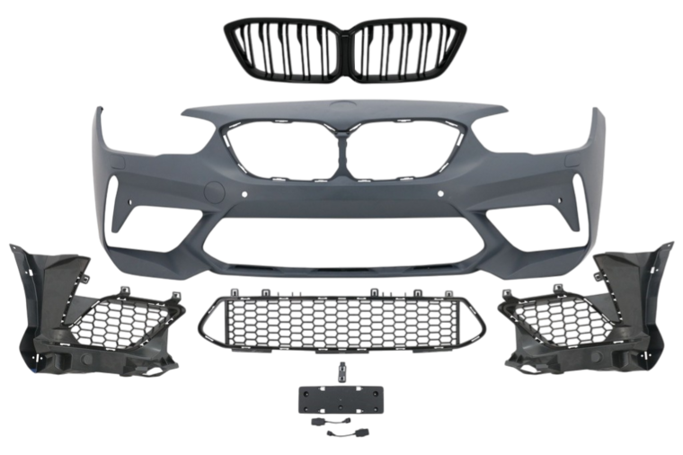 EVO look voorbumper passend voor BMW 1 serie F20 LCI en F21 LCI 