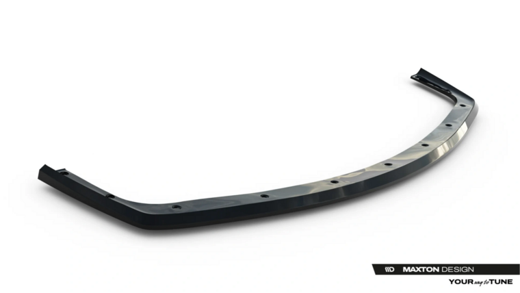 Glanzend zwarte frontspoiler V3 passend voor BMW 3 serie E36 met M pakket voorbumpers Maxton Design