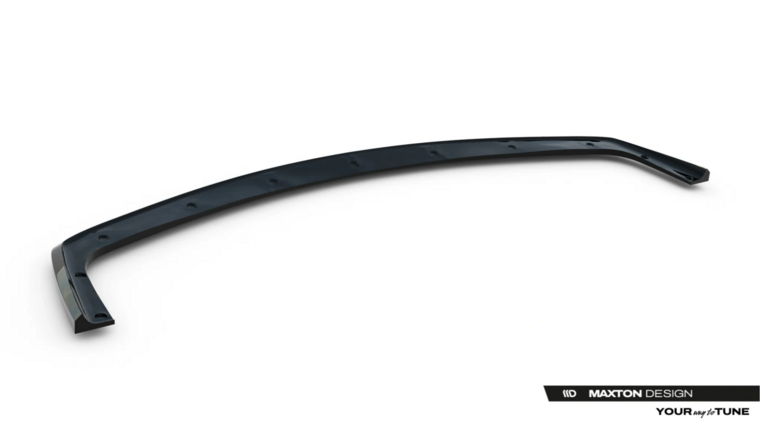 Glanzend zwarte frontspoiler V3 passend voor BMW 3 serie E36 met M pakket voorbumpers Maxton Design