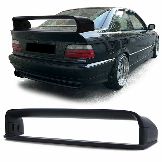 GT Wing high version LTW passend voor BMW 3 serie E36 coupe en sedan