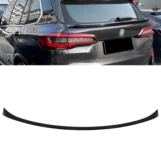 Spoiler kofferklep glanzend zwart passend voor BMW X5 G05 en G05 LCI model vanaf 2018