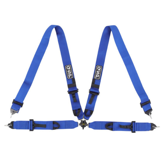 QSP 4-punts Gordel - Blauw