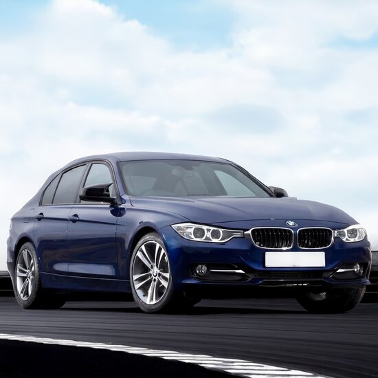 Spiegelkappen glanzend zwart evo look passend voor BMW F20 F21 F22 F23 F30 F31 F32 F33 F34 F36 F87