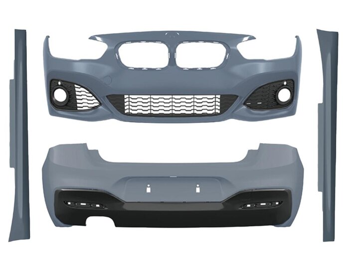 Sportlook pakket passend voor BMW 1 serie F20 LCI model 2015 - 2019