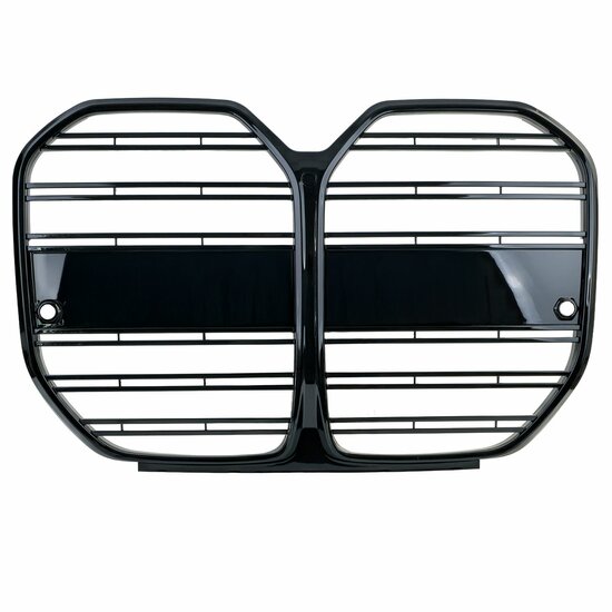 Glanzend zwarte grille passend voor BMW 4 serie G26 zonder ACC