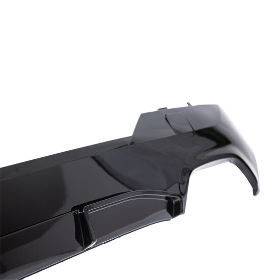 Competition look diffuser glanzend zwart passend voor BMW 4 serie G22 en G23 met M pakket achterbumper 440i look