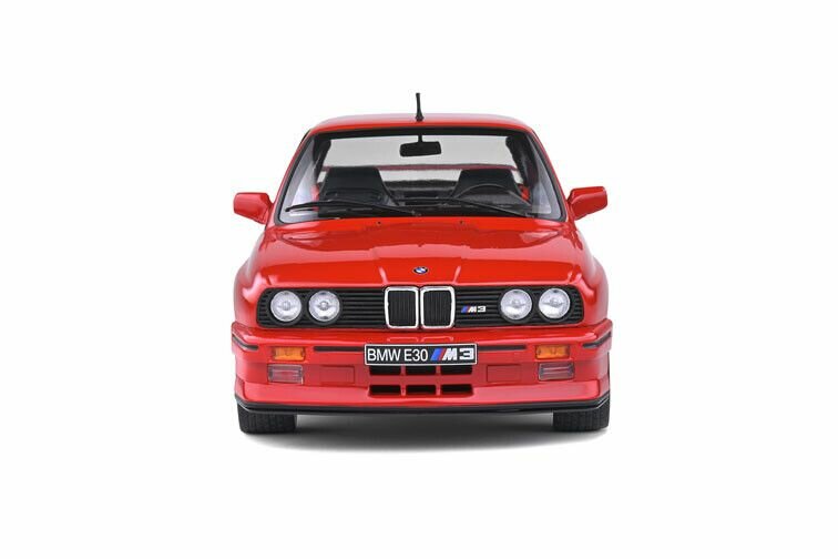 BMW M3 (E30) '86, rood schaal 1:18 Solido