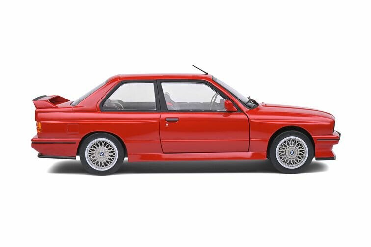 BMW M3 (E30) '86, rood schaal 1:18 Solido