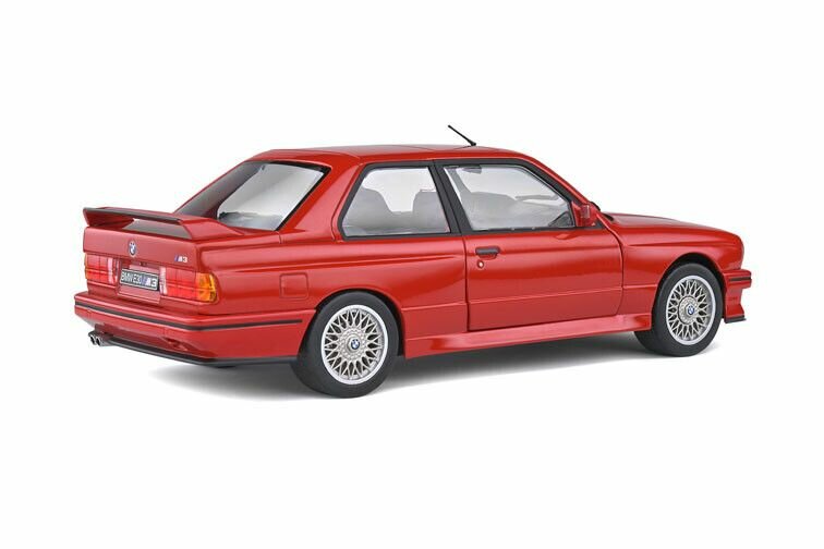 BMW M3 (E30) '86, rood schaal 1:18 Solido