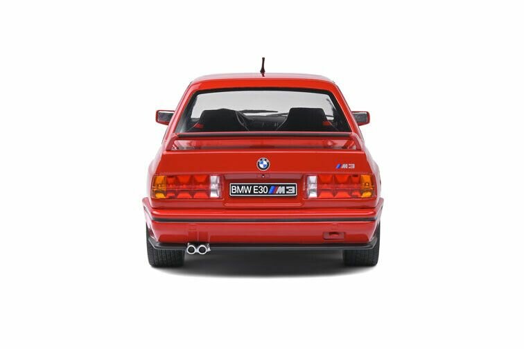 BMW M3 (E30) '86, rood schaal 1:18 Solido