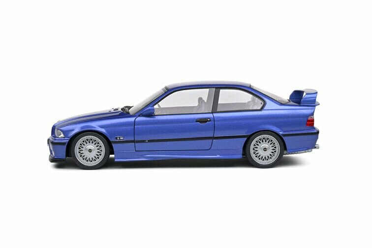 BMW M3 E36 coupe LTW wing blauw schaal 1:18 Solido