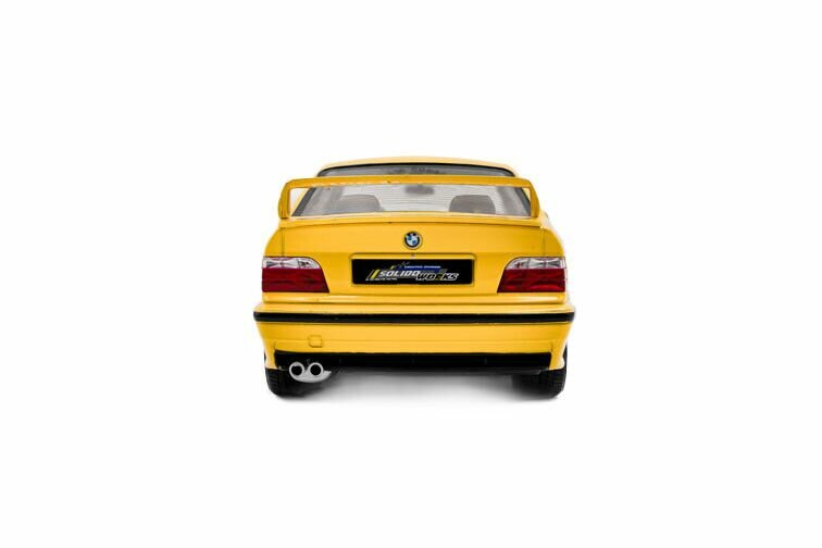 BMW M3 E36 coupe LTW wing geel schaal 1:18 Solido