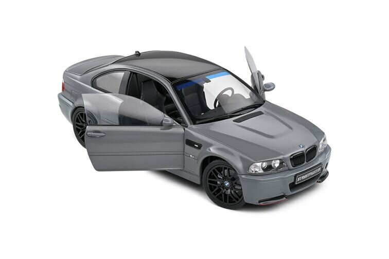 BMW M3 E46 Streetfighter grijs schaal 1:18 solido