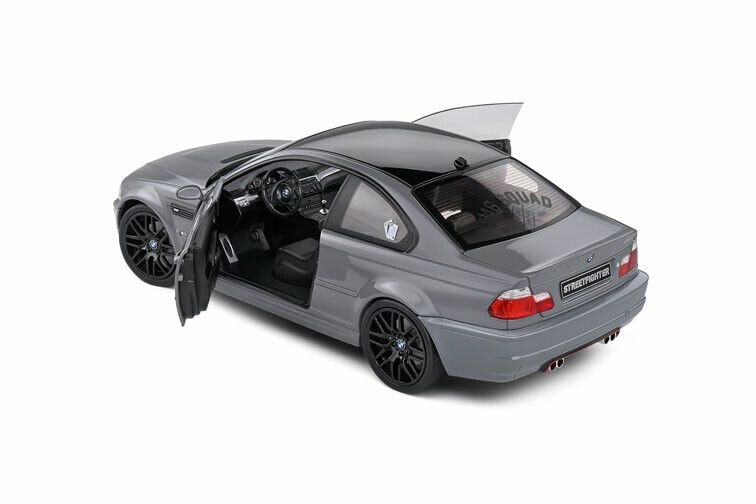 BMW M3 E46 Streetfighter grijs schaal 1:18 solido
