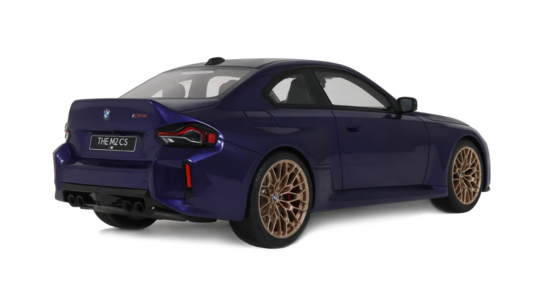 BMW M2 CS '25, blauw schaal 1:18 GT Spirit