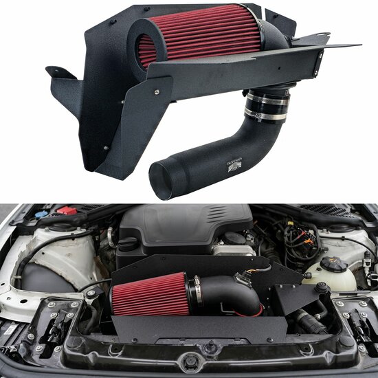 Air intake passend voor BMW 2 serie F22, F23 220i en 228i en 3 serie F30, F31 en F34 320i en 328i en BMW 4 serie F32, F33 en F36 420i en 428i met N20 motor