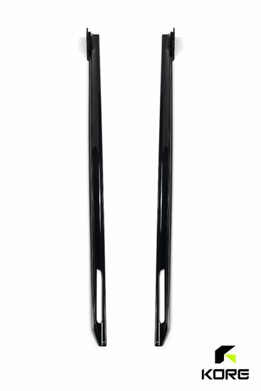 KORE - Side skirts aanzets glanzend zwart geschikt voor BMW 4 Serie G22 en G23 met M-Sport pakket