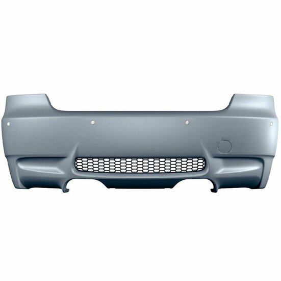 EVO look achterbumper passend voor BMW 3 serie E92 en E93 zonder parkeersensoren