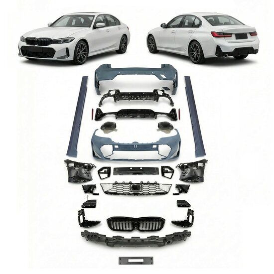 Sport look pakket passend voor BMW 3 serie G20 LCI model vanaf 2022