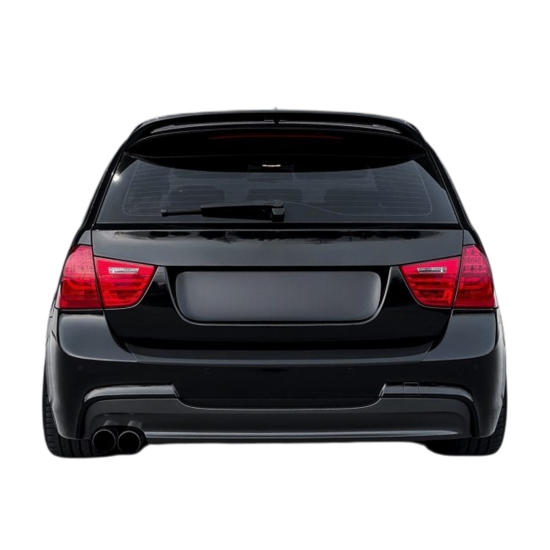 Glanzend zwarte dakspoiler passend voor BMW 3 serie E91 touring