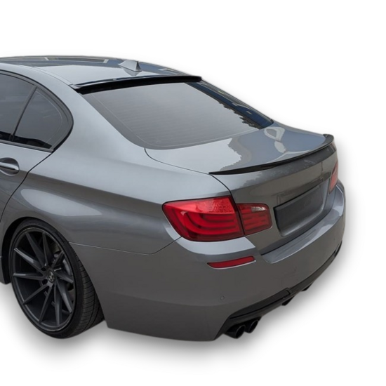 Glanzend zwarte dakspoiler passend voor BMW 5 serie F10 sedan