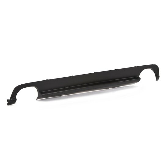 Glanzend zwarte diffuser passend voor BMW 5 serie E39 model 1995 - 2003