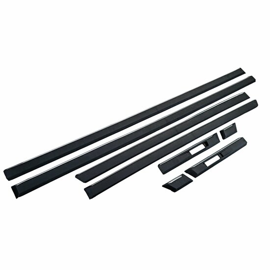 Stootlijsten set met chromen sierlijst passend voor BMW 7 serie E38