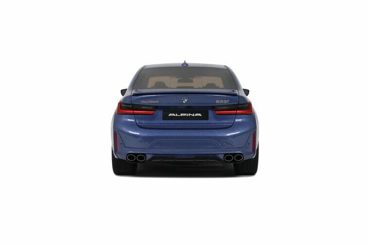 Alpina B3 GT '24, blauw (Salon blue) schaal 1:18 GT Spirit
