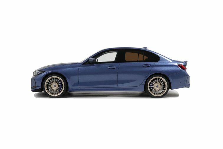 Alpina B3 GT '24, blauw (Salon blue) schaal 1:18 GT Spirit