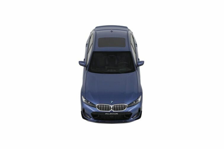 Alpina B3 GT '24, blauw (Salon blue) schaal 1:18 GT Spirit