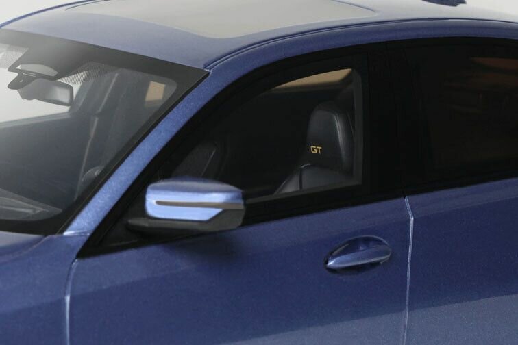 Alpina B3 GT '24, blauw (Salon blue) schaal 1:18 GT Spirit