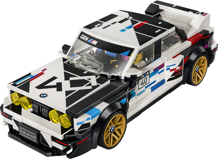 BMW LEGO M3 E30 SPEED CHAMPIONS origineel BMW