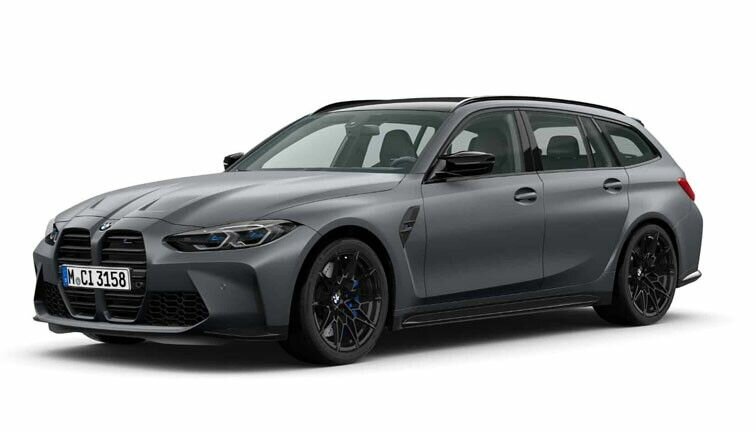 BMW M3 Touring grijs schaal 1:24 Bburago