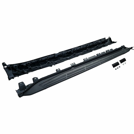 Treeplanken zwart passend voor BMW X5 G05 model 2019 - 2023 zonder M pakket