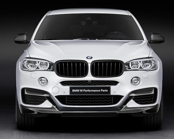  BMW X6 F16 M Performance frontspoiler carbon origineel BMW