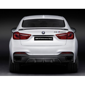 BMW X6 F16 M Performance kofferspoiler carbon origineel BMW